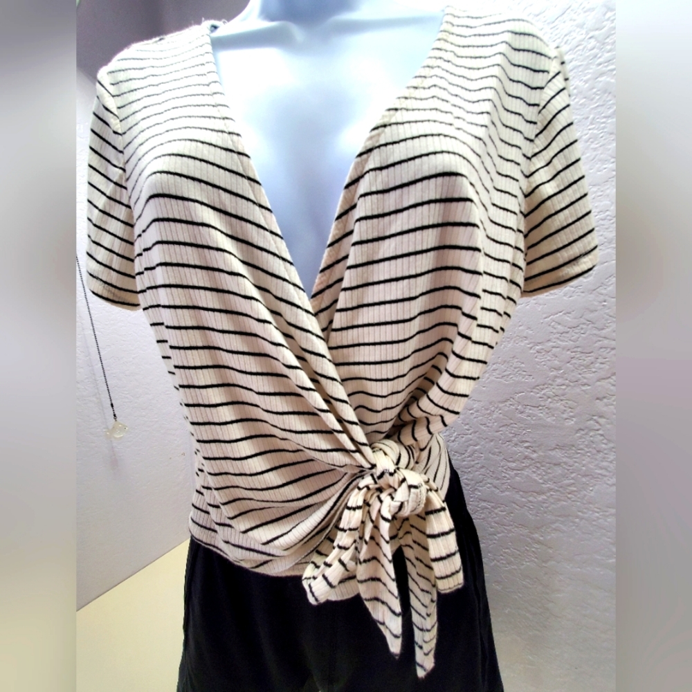 Wild Fable Crossbody Wrap Top